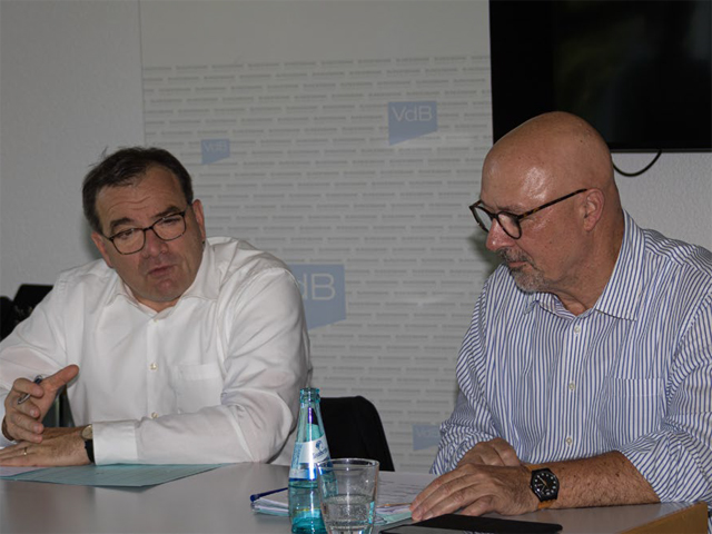 Guido Müller und Harald Bauer Im Gespräch