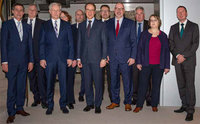 VdB Bundesvorstand mit Dr. Jens Weidmann