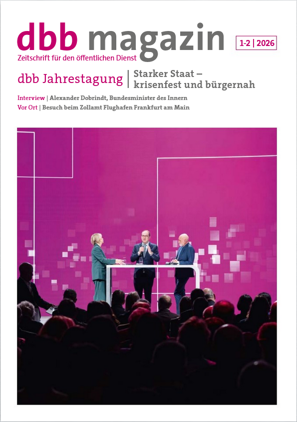 zum aktuellen dbb magazin